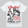 Jordan 3 “Cement Grey” DopeSkill T-Shirt Broken Bones Graphic Streetwear  White