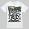 New Balance 1890 Faded Black Utility Green DopeSkill T-Shirt Distorted Realms Graphic Streetwear - White