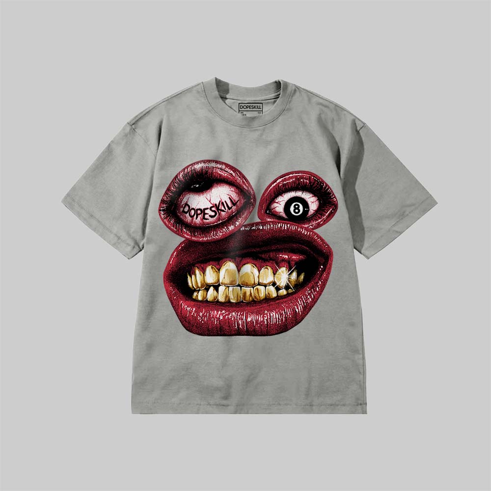 SMILE'S A LIE DopeSkill Premium T-shirt Streetwear - Grey