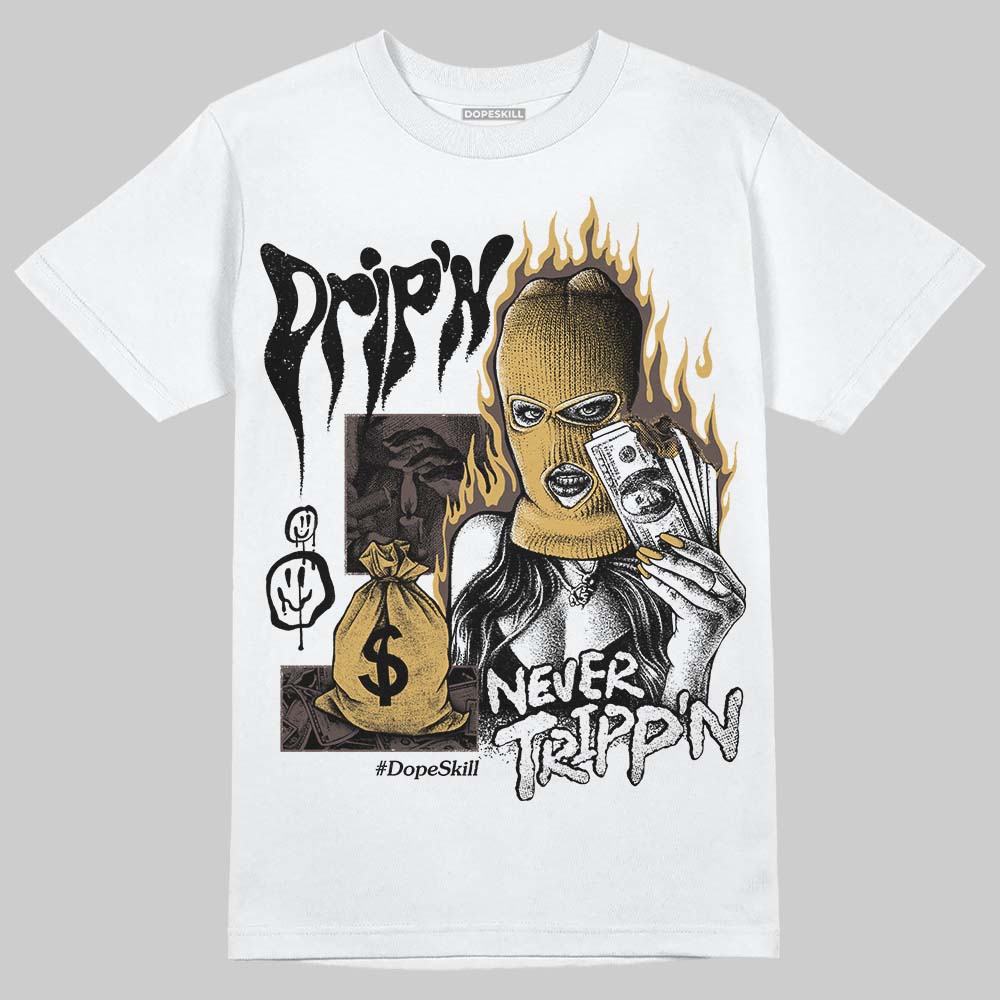 Adidas Samba OG C ‘Black Gum’ DopeSkill T-Shirt Drip'n Never Tripp'n Graphic Streetwear - White 