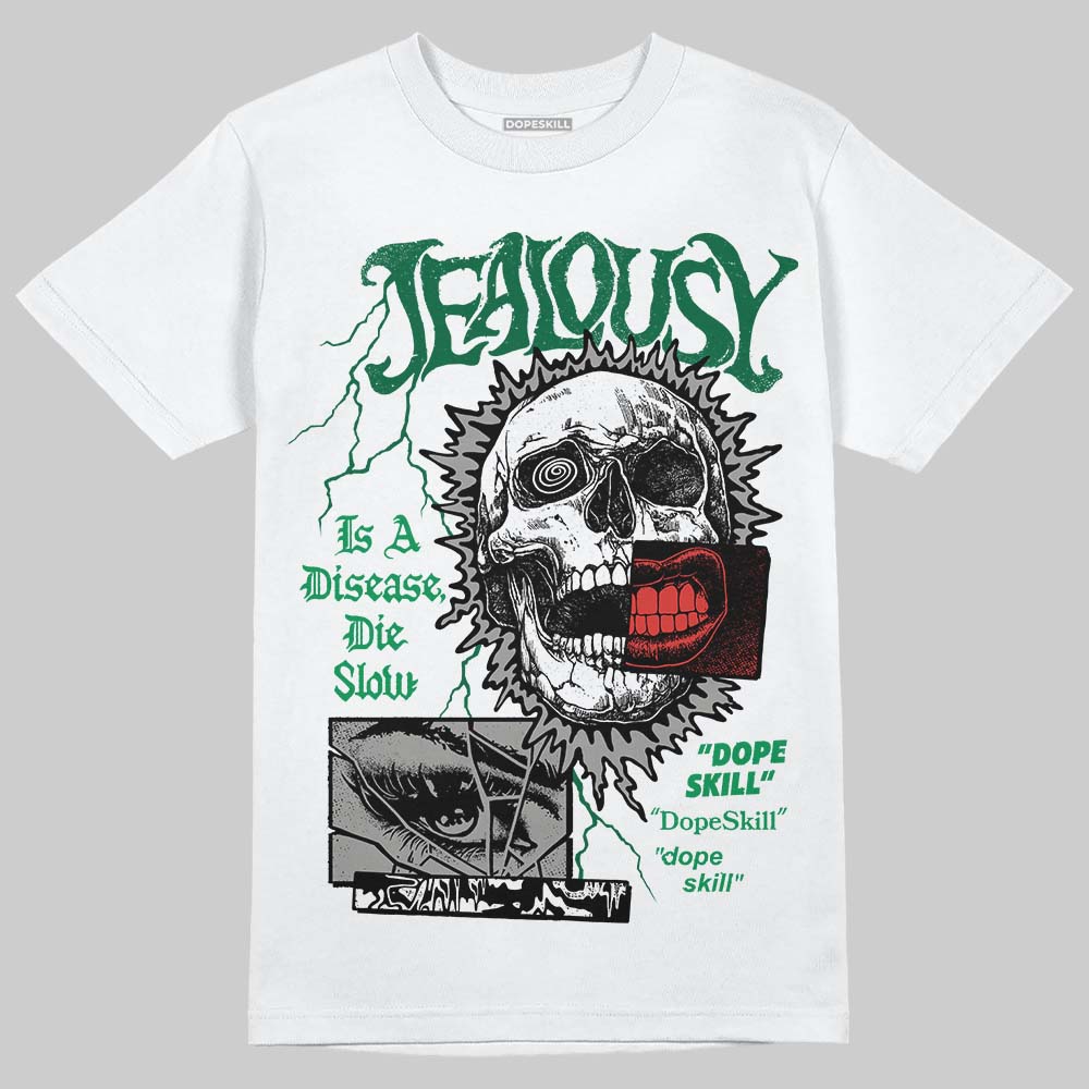 Teyana Taylor x Jordan 3 “Concrete Rose” DopeSkill T-Shirt Jealousy Graphic Streetwear - White