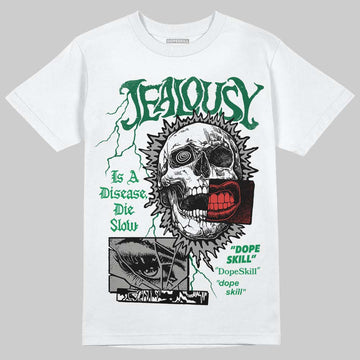 Teyana Taylor x Jordan 3 “Concrete Rose” DopeSkill T-Shirt Jealousy Graphic Streetwear - White