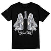 Jordan 4 Retro Frozen Moments DopeSkill T-Shirt Breathe Graphic Streetwear - Black 