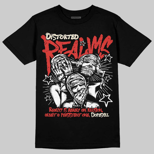 Jordan 4 Retro OG Nigel Sylvester Brick After Brick DopeSkill T-Shirt Distorted Realms Graphic Streetwear - Black