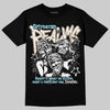 Asics Gel-Kayano 12.1 Cream/Stillwater DopeSkill T-Shirt Distorted Realms Graphic Streetwear - Black
