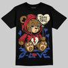 Jordan 4 “Rare Air” DopeSkill T-Shirt Broken Bear Graphic Streetwear - Black