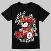 Jordan 5 "Sunset" DopeSkill T-Shirt Smile Through The Pain Graphic Streetwear - Black