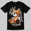 Jordan 4 "Birds of Paradise" DopeSkill T-Shirt Smile Through The Pain Graphic Streetwear - Black