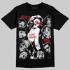 Air Foamposite One 'Triple White' DopeSkill T-Shirt Built Different Graphic Streetwear - Black