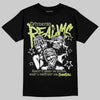 New Balance 1890 Faded Black Utility Green DopeSkill T-Shirt Distorted Realms Graphic Streetwear - black