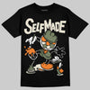 Jordan 4 Retro OG SP Undefeated (2025) DopeSkill T-Shirt Self Made Graphic Streetwear - Black