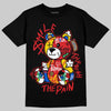 Jordan 7 Miro Olympic DopeSkill T-Shirt Smile Through The Pain Graphic Streetwear - Black