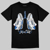 Jordan 3 "True Blue" DopeSkill T-Shirt Breathe Graphic Streetwear - Black