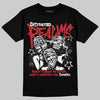 Jordan 12 “Bloodline” DopeSkill T-Shirt Distorted Realms Graphic Streetwear - Black
