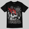 Jordan 4 Retro Cave Stone DopeSkill T-Shirt Drip Season Graphic Streetwear - black