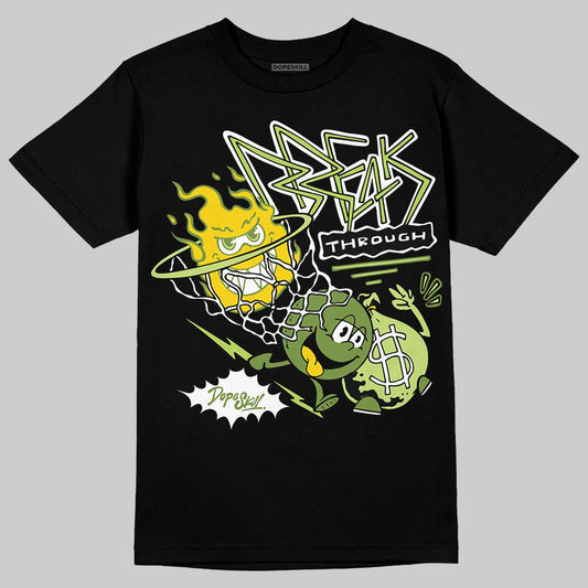 Dunk Low Pro SB 'Fruity Pack - Green Apple' DopeSkill T-Shirt Break Through Graphic Streetwear - Black