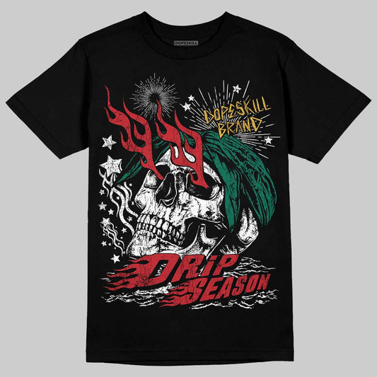 Jordan 3 Mexico 'El Vuelo' DopeSkill T-Shirt Drip Season Graphic Streetwear - Black