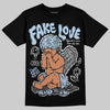 New Balance Abzorb 2000 “Silver/Blue” DopeSkill T-Shirt False Love Graphic Streetwear - Black