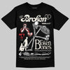 Nigel Sylvester x Jordan 1 Low OG “Nitro” DopeSkill T-Shirt Broken Bones Graphic Streetwear - black