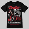 Jordan 1 Low OG "Chicago" DopeSkill T-Shirt Broken Bones Graphic Streetwear - Black