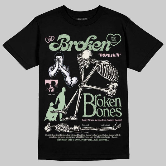 Jordan 3 OG “Spring is in the Air” DopeSkill T-Shirt Broken Bones Graphic Streetwear - Black