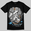 Jordan 11 Retro Legend Blue DopeSkill T-Shirt Money Longer Graphic Streetwear - black