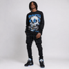 Black University Blue 5s DopeSkill Long Sleeve T-Shirt Rebirth Graphic