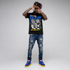 Brazil 3s DopeSkill T-Shirt Distorted Realms Graphic