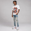“Knicks” 3s DopeSkill T-Shirt Smile Through The Pain Graphic