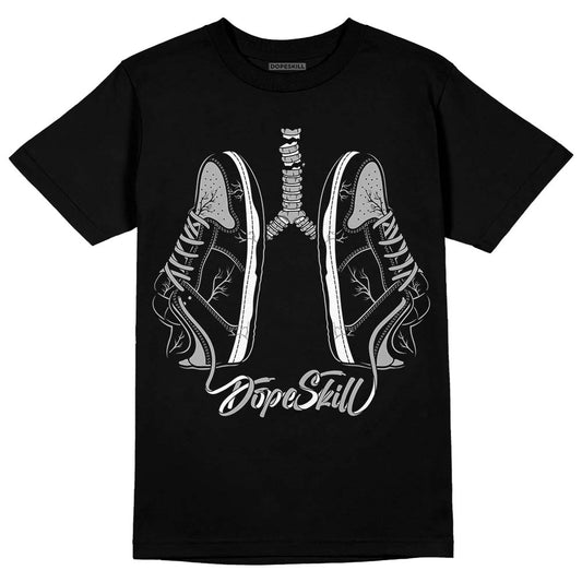 Jordan 1 Low OG “Shadow” DopeSkill T-Shirt Breathe Graphic Streetwear - Black