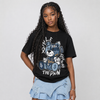 Diamond Turf II “Blue Grey” DopeSkill T-Shirt Smile Through The Pain Graphic