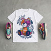 Max 1 “San Diego Padres” DopeSkill T-Shirt Smile Through The Pain Graphic