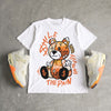 “Birds of Paradise” 4s DopeSkill T-Shirt Smile Through The Pain Graphic