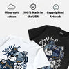 Diamond Turf II “Blue Grey” DopeSkill T-Shirt Smile Through The Pain Graphic