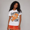 'Orange Citrus' 3s DopeSkill T-Shirt Out Here Being Cute Graphic
