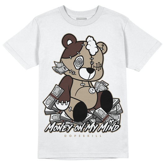 Jordan 1 High OG “Latte” DopeSkill T-Shirt MOMM Bear Graphic Streetwear - White