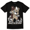 Jordan 1 High OG “Latte” DopeSkill T-Shirt MOMM Bear Graphic Streetwear - Black