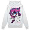 Jordan 4 GS “Hyper Violet” DopeSkill Hoodie Sweatshirt Nevermind Graphic Streetwear - White