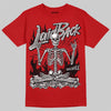 Jordan 4 Toro Bravo DopeSkill T-Shirt Laid Back Graphic Streetwear - Red
