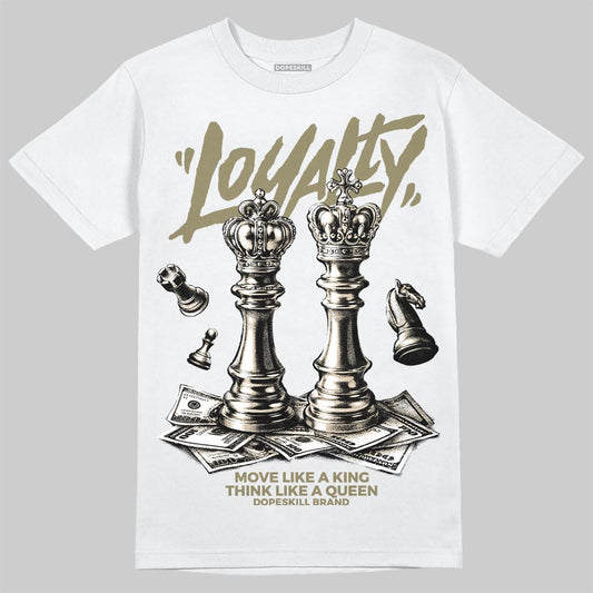 Jordan 6 Retro Neutral Olive DopeSkill T-Shirt Loyalty Graphic Streetwear - White 