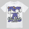 Jordan 4 Lakers DopeSkill T-Shirt Stay Solid Graphic Streetwear - White 