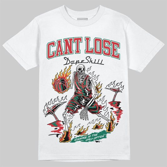 Jordan 3 Mexico 'El Vuelo' DopeSkill T-Shirt Cant Lose Graphic Streetwear - White 