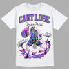 Dunk Low Championship Court Purple DopeSkill T-Shirt Cant Lose Graphic Streetwear - White