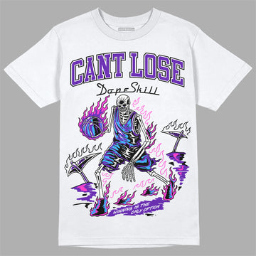 Dunk Low Championship Court Purple DopeSkill T-Shirt Cant Lose Graphic Streetwear - White