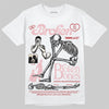 ASICS Gel-Nimbus 10.1 Strawberry DopeSkill T-Shirt Broken Bones Graphic Streetwear - White 