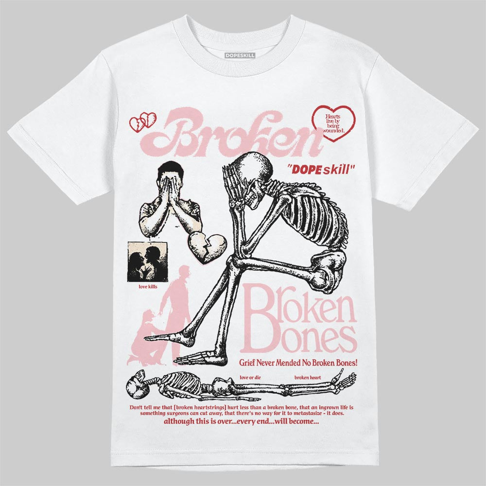 ASICS Gel-Nimbus 10.1 Strawberry DopeSkill T-Shirt Broken Bones Graphic Streetwear - White 