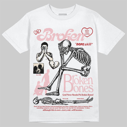 ASICS Gel-Nimbus 10.1 Strawberry DopeSkill T-Shirt Broken Bones Graphic Streetwear - White 