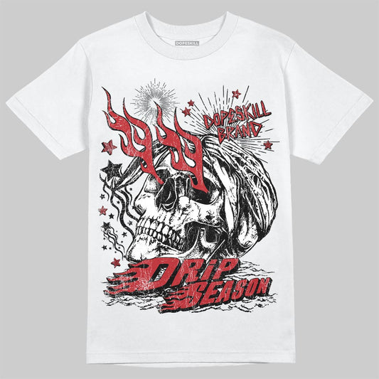 Air Foamposite One Cough Drop (2025) DopeSkill T-Shirt Drip Season Graphic Streetwear - White