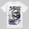 Jordan 10 WMNS “Hydrangeas” DopeSkill T-Shirt Jealousy Graphic Streetwear - White