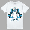 Jordan 1 High Retro OG “University Blue” DopeSkill T-Shirt Breathe Graphic Streetwear - White